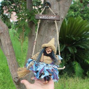 Halloween Hanging Witch Props