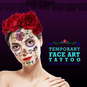 Halloween Temporary Face Art Tattoo
