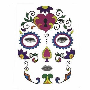 Halloween Temporary Face Art Tattoo