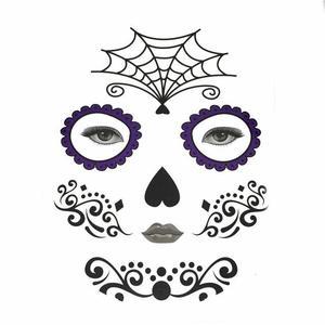 Halloween Temporary Face Art Tattoo
