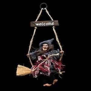 Halloween Hanging Witch Props