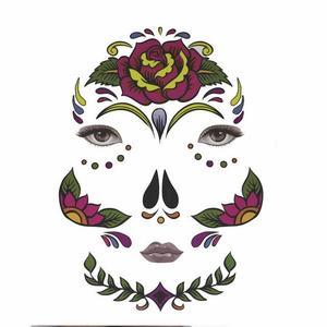 Halloween Temporary Face Art Tattoo