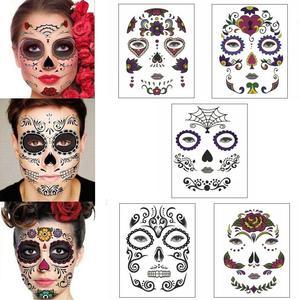Halloween Temporary Face Art Tattoo
