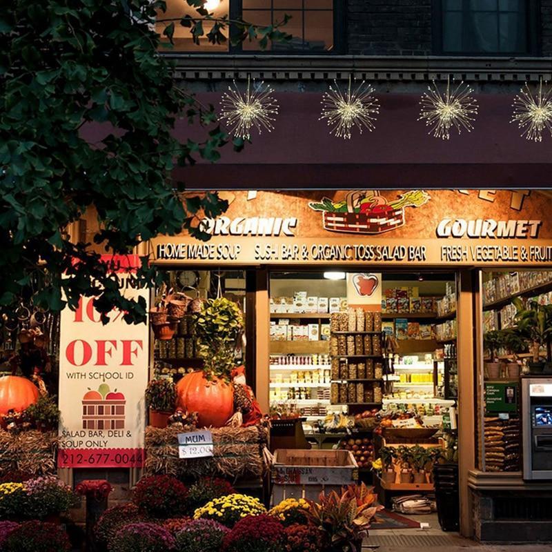 Luces de Navidad - Fuegos artificiales