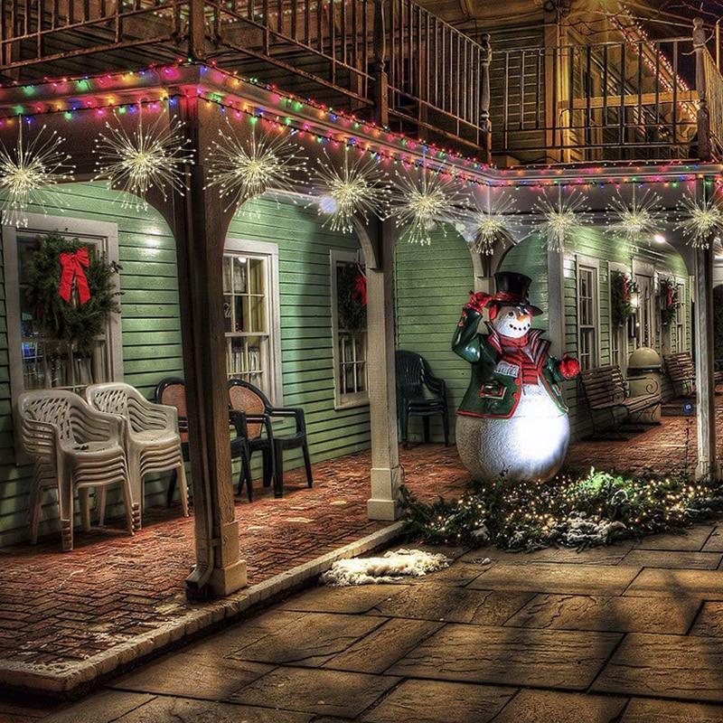 Luces de Navidad - Fuegos artificiales