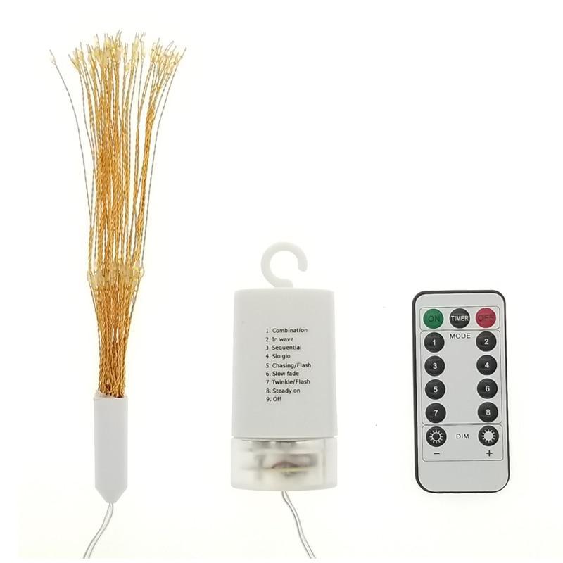 Luces de Navidad - Fuegos artificiales