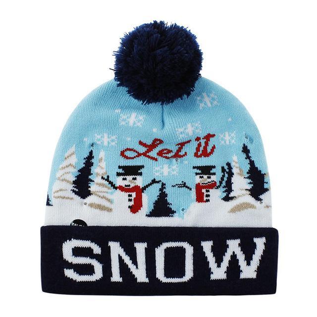 50%OFF＆BUY 2 FREE SHIPPING--Pompom Led Hats For Men Girls and Children