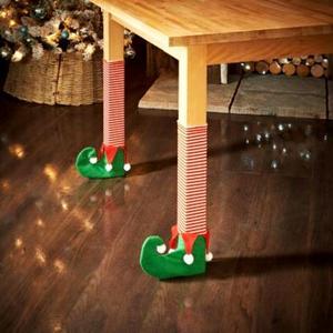 Christmas chair feet Non-slip cover