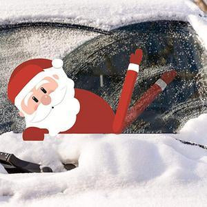 Christmas car rear window wiper sticker