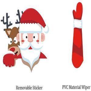 Christmas car rear window wiper sticker
