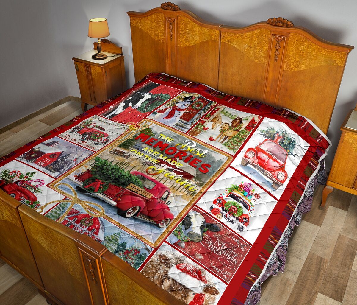 QUILT - FARMING XMAS - THE BEST MEMORIES ARE MADE ON FARM