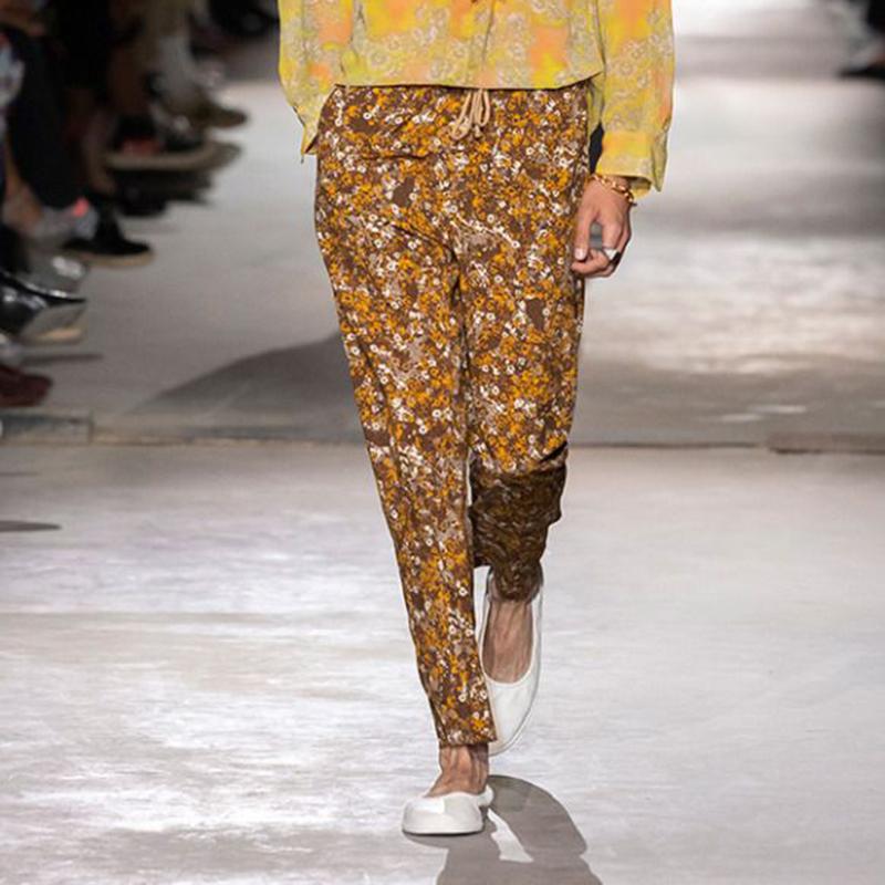 Fashion Loose Floral Casual Pants